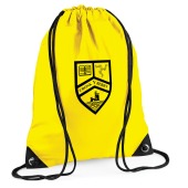 Cronk Y Berry - Screen-printed Gymsac - Yellow